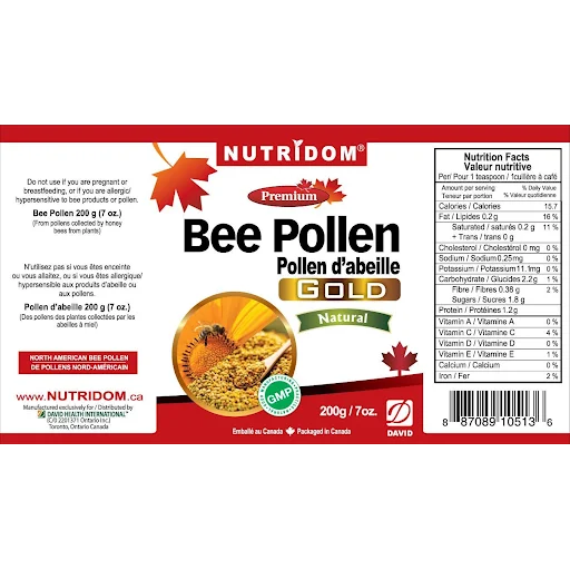 N161 Nutridom Bee Pollen Gold 200g