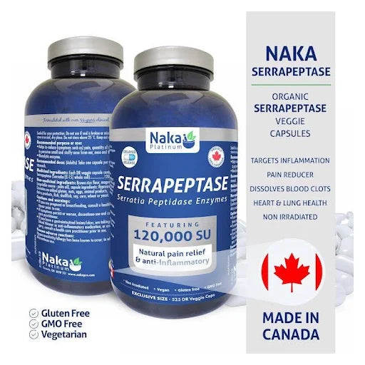 Naka Plat Serrapeptase120k SU 150 DRvcps - VIP