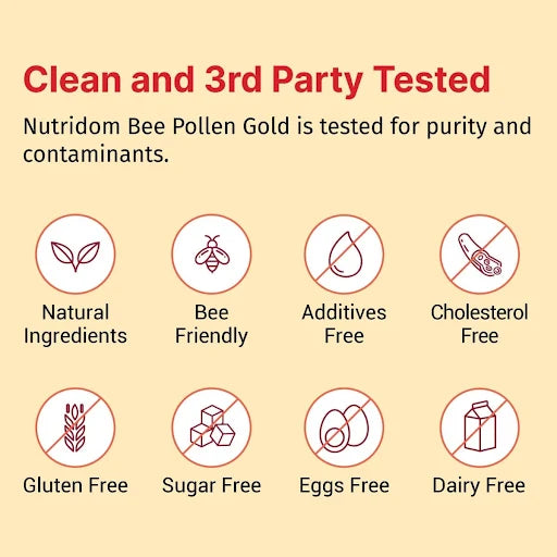 N161 Nutridom Bee Pollen Gold 200g