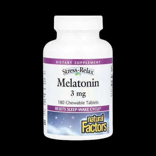 Natural Factors Melatonin 3mg 180 Tab