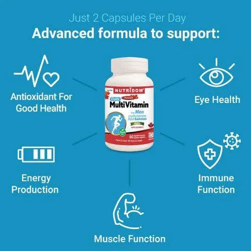 N251 Nutridom MultiVitamin for Men 60Vcaps