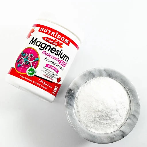 N261 Nutridom Magnesium Bisglycinate 500 - 124g Powder