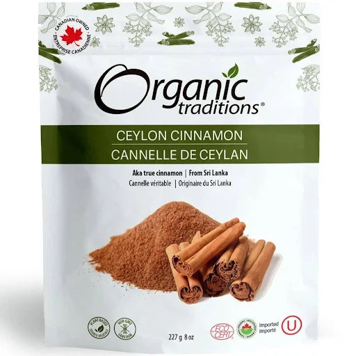 Organic Traditions Ceylon Cinnamon 227g