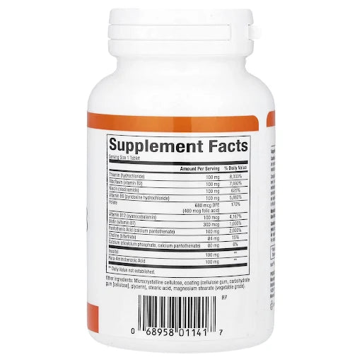 Natural Factors B Complete 100mg 90 Tab