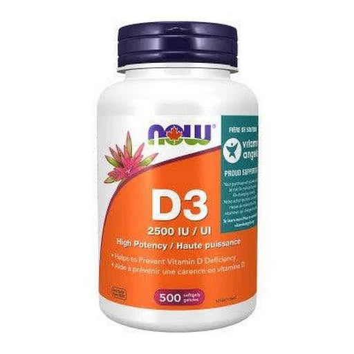 Now D3 2500 Iu 90 Soft Gel