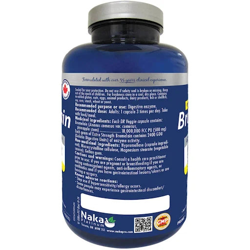 Naka P Bromelain Dr 500mg 75vcap