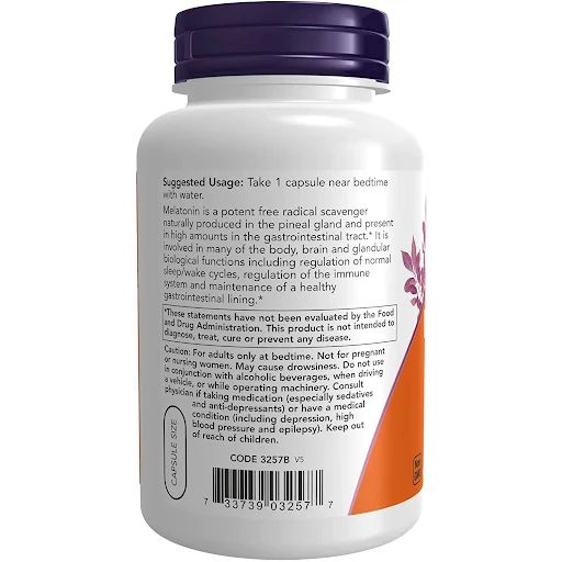 Now Melatonin 3mg