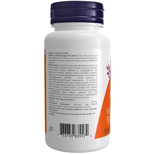 Now Melatonine 10 Mg