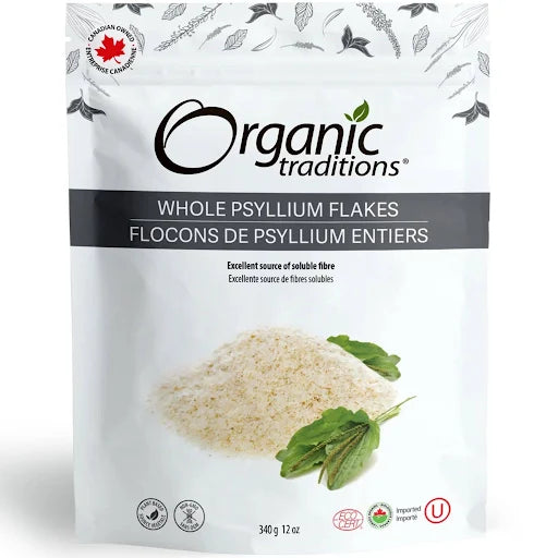 Org Trad - Whole Psyllium Flakes 340g