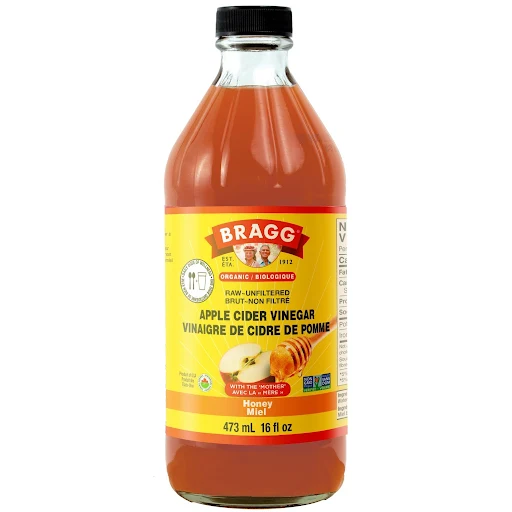 Bragg Apple Cider Vinegar Honey Miel 473 ml