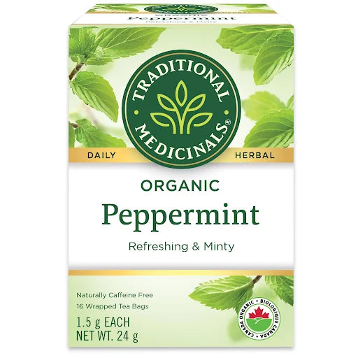 Traditional Medicinals - Organic Peppermint Tea, 16 Bags