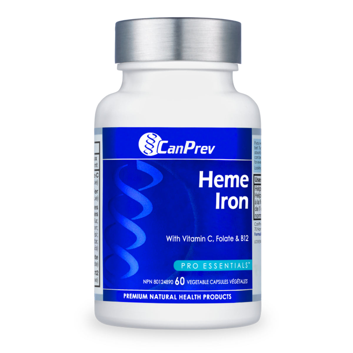 CanPrev Heme Iron 60 Veggie Caps