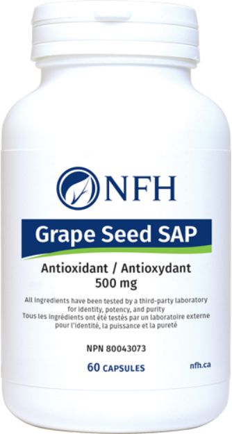 NFH GRAPESEED SAP 500MG 60C