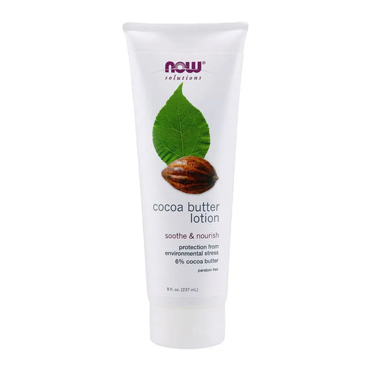 NOW Cocoa Butter Lotion 237mL