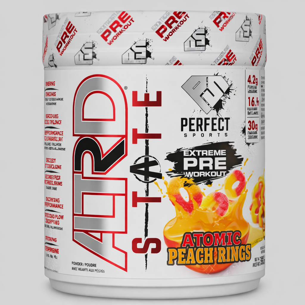 Perfect Sports Altrd State Atomic Peach Rings 40 Servings