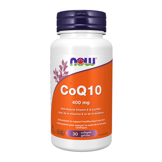 Now CoQ10 400 Mg Highest Potency 30 Gel
