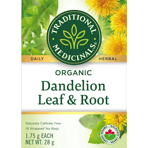 Traditional Medicinals - Organic Dandelion Leaf &amp; Root Tea, 16 Bags