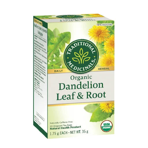 Traditional Medicinals - Organic Dandelion Leaf &amp; Root Tea, 16 Bags