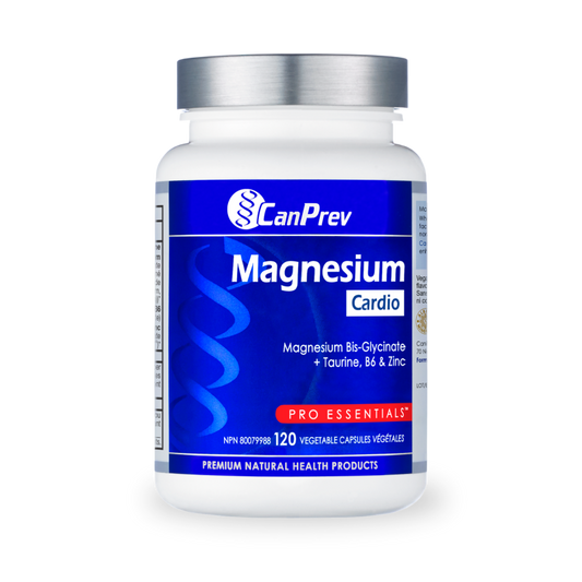 CanPrev Magnesium Cardio + Taurine, B6 &amp; Zinc