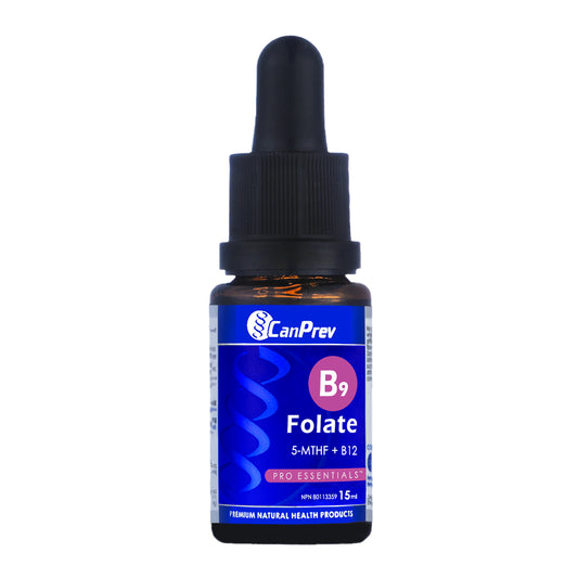 CanPrev B9 Folate Drops 200mcg 15mL