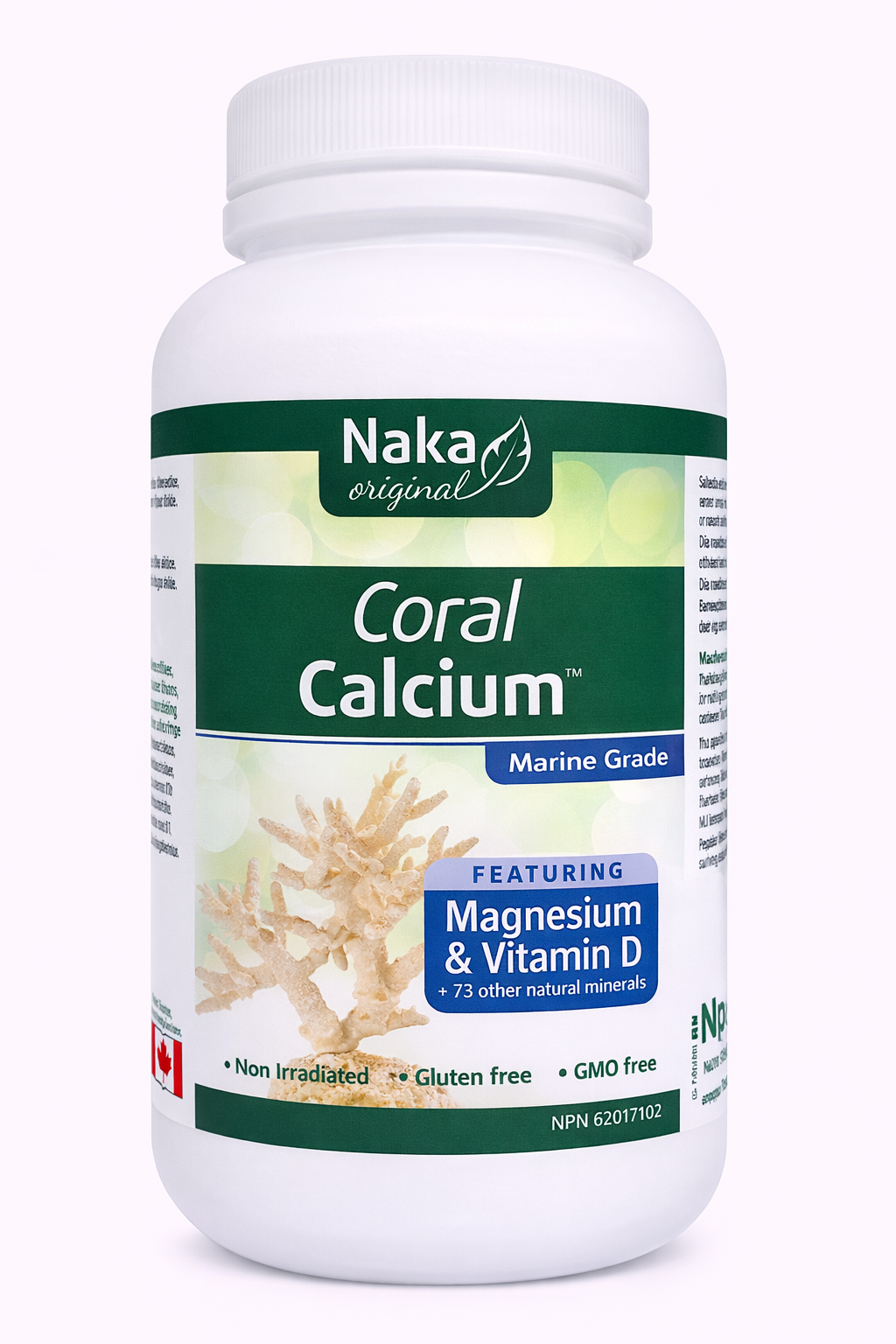 Naka Platinum Coral Calcium 90 Veggie Caps