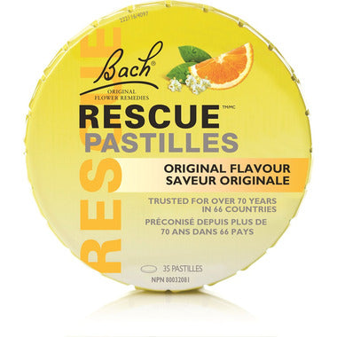 Bach Rescue lozenges original flavor