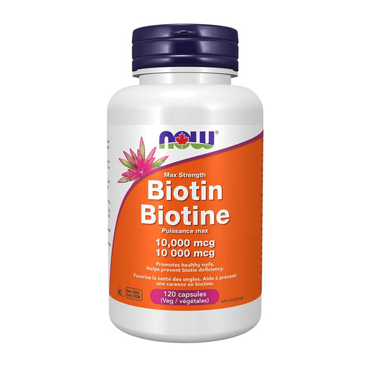 NOW Biotin 10,000mcg 120vcap