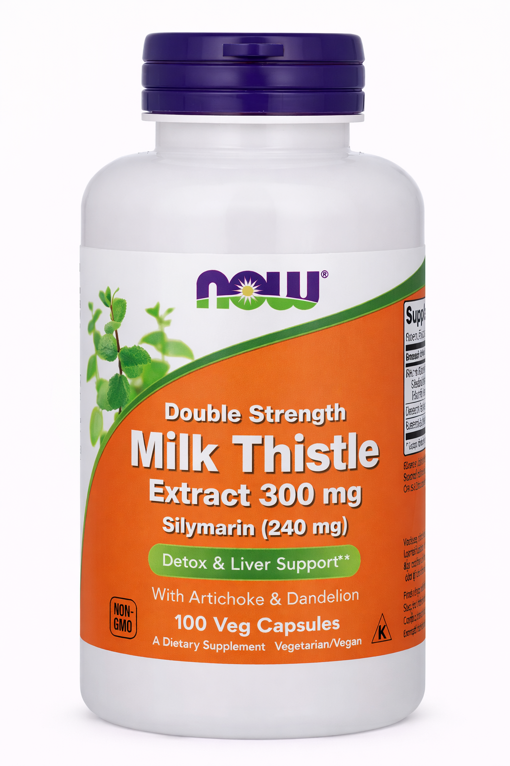NOW Foods, Milk Thistle Extract, 300 mg, 100 Veg Capsules