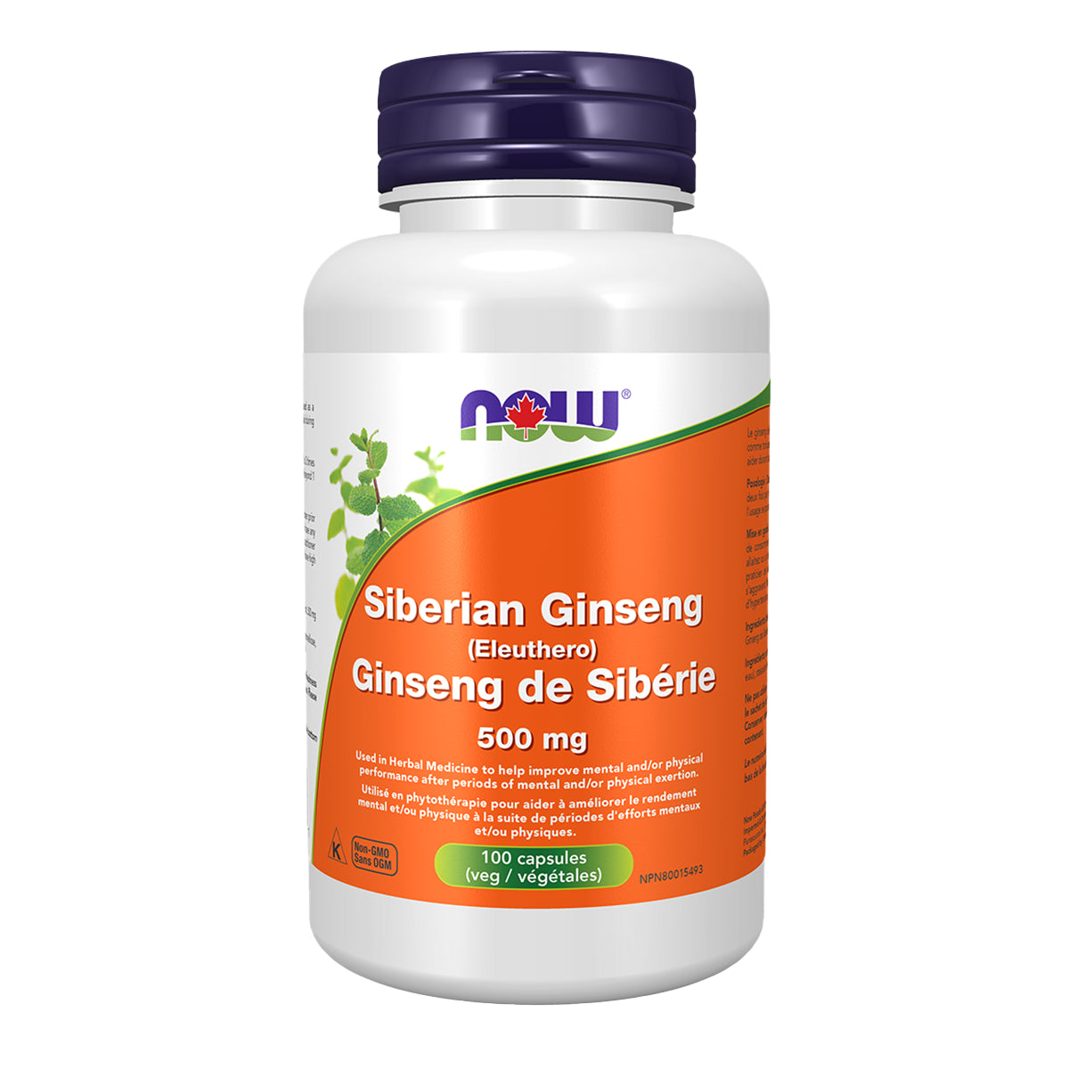 Now Siberian Ginseng 100 Cap