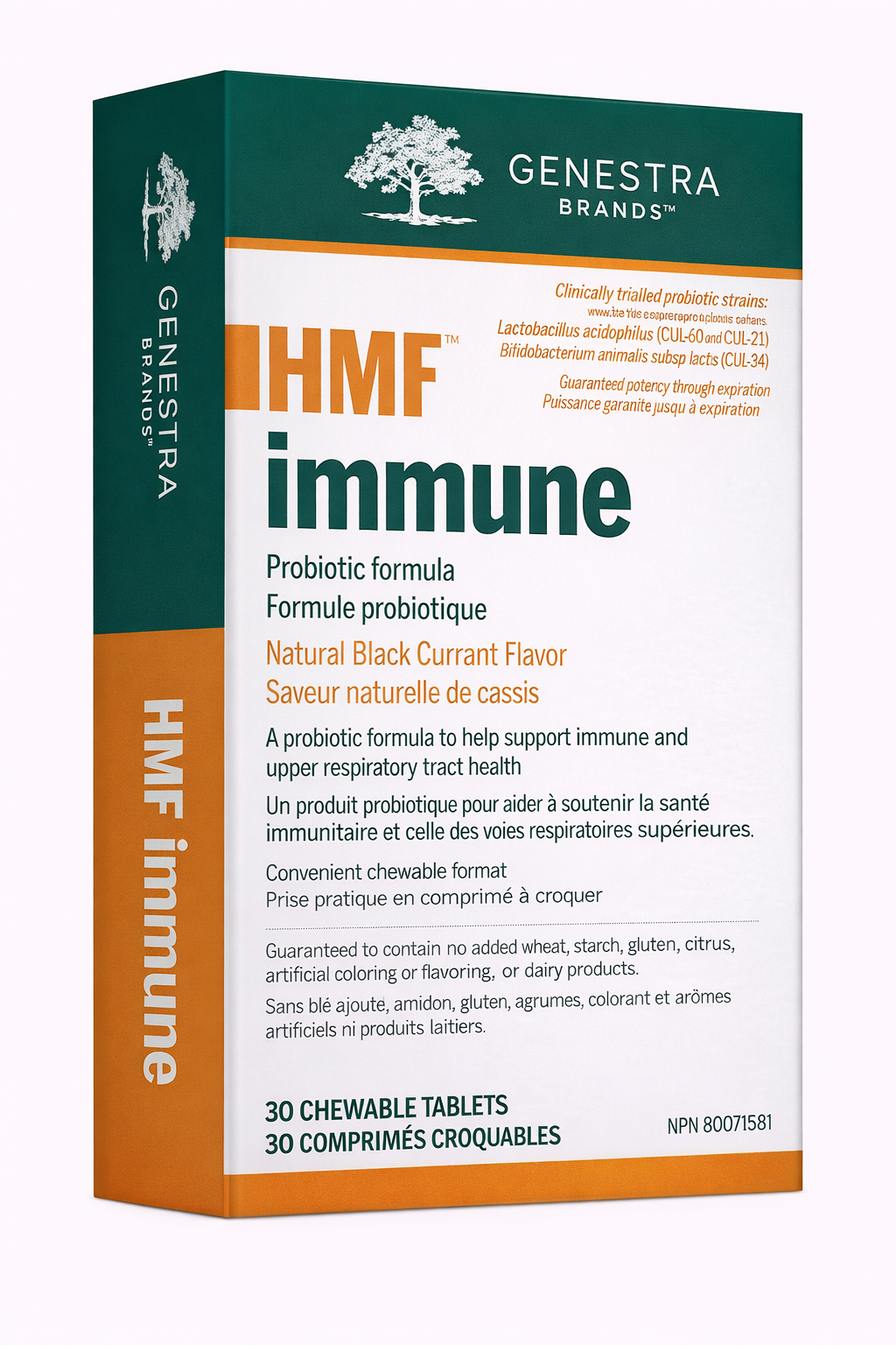 Genestra HMF Immune 30 Chewable Tablets