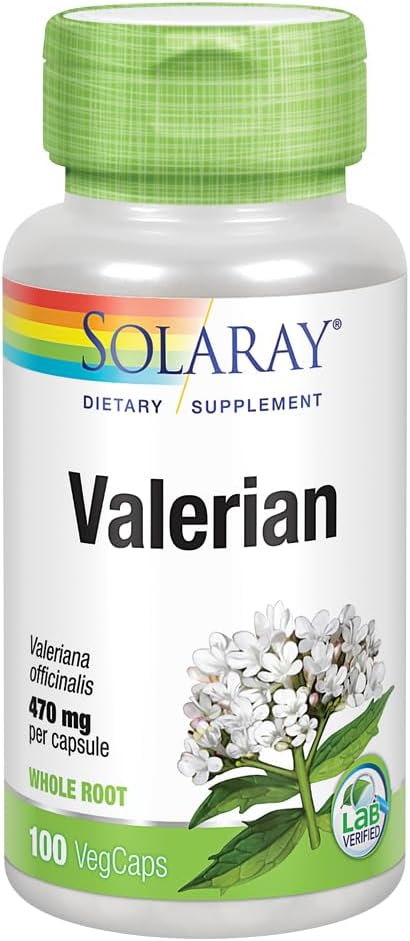 Solaray Valerian 470mg | Relaxation Support