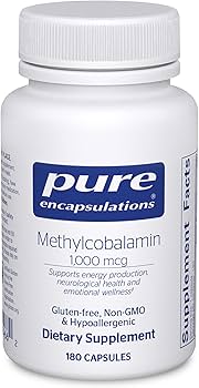 Pure Encapsulations Methylcobalamin 1000mcg 60 Veggie Caps