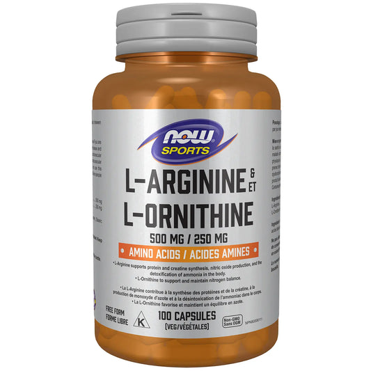 Now L-arginine 500/250. 100cap