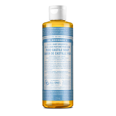 Dr. Bronner's Organic Pure Castile Liquid Soap Baby Unscented