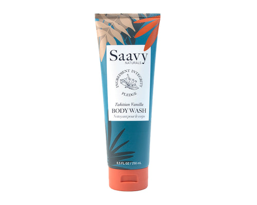 Saavy Naturals Body Wash Tahitian Vanilla 250mL