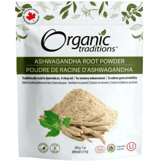 Organic Traditions Ashwagandha Root Powder 200G