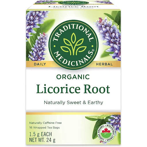 Traditional Medicinals - Organic Licorice Root Tea, 16 Bags