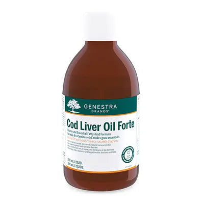 Genestra Cod Liver Oil Forte Natural Citrus 300mL