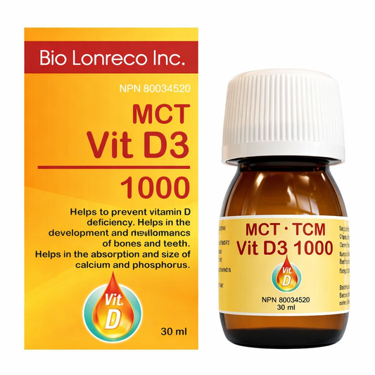 Bio Lonreco MCT Vit D3 1000 - 30 ml