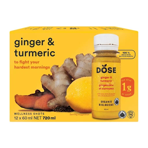 Dose Ginger & Turmeric 12x60
