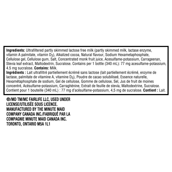 Fairlife 340ml Chocolate