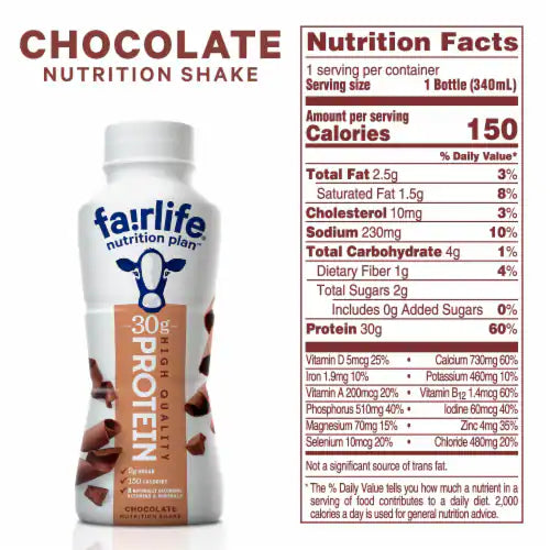 Fairlife 340ml Chocolate