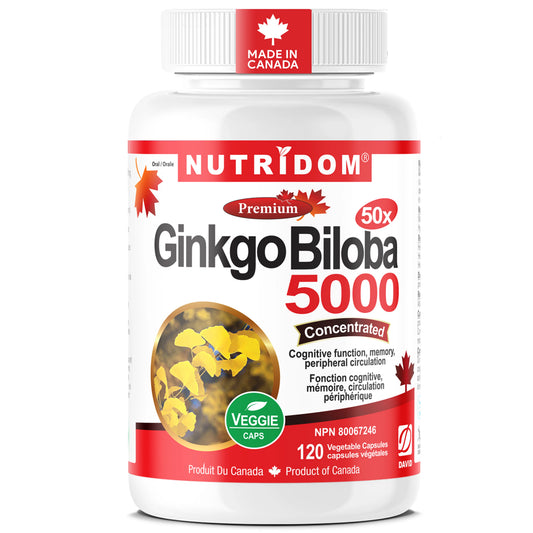 Ginkgo biloba 5000 120Vcaps