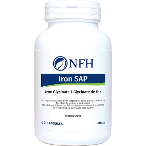 NFH IRON SAP 60 CAPSULES