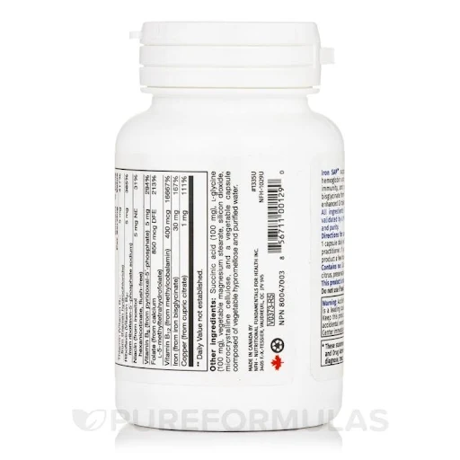 NFH IRON SAP 60 CAPSULES