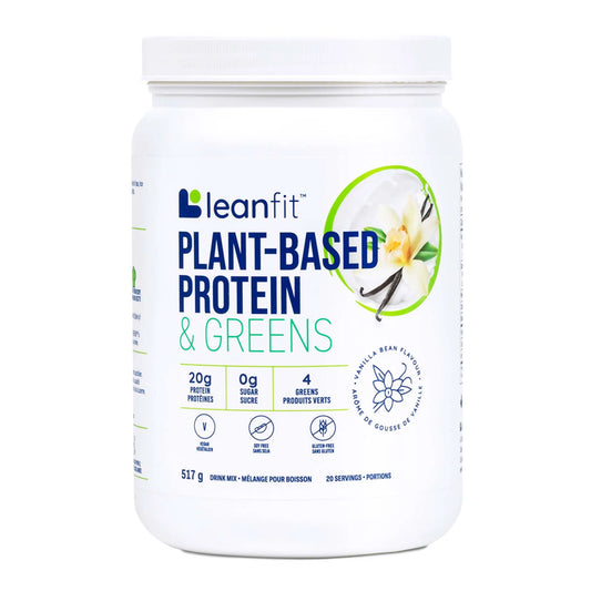 Leanfit Plant Based Protein Vanilla Flavour 517g