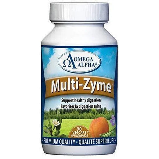 Omega Alpha Multi-Zyme - 90 capsules