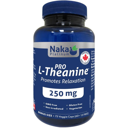 Naka P Pro L-theanine 250mg 75vcap