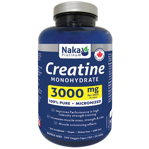 Naka Creatine 3000mg 200vcapv