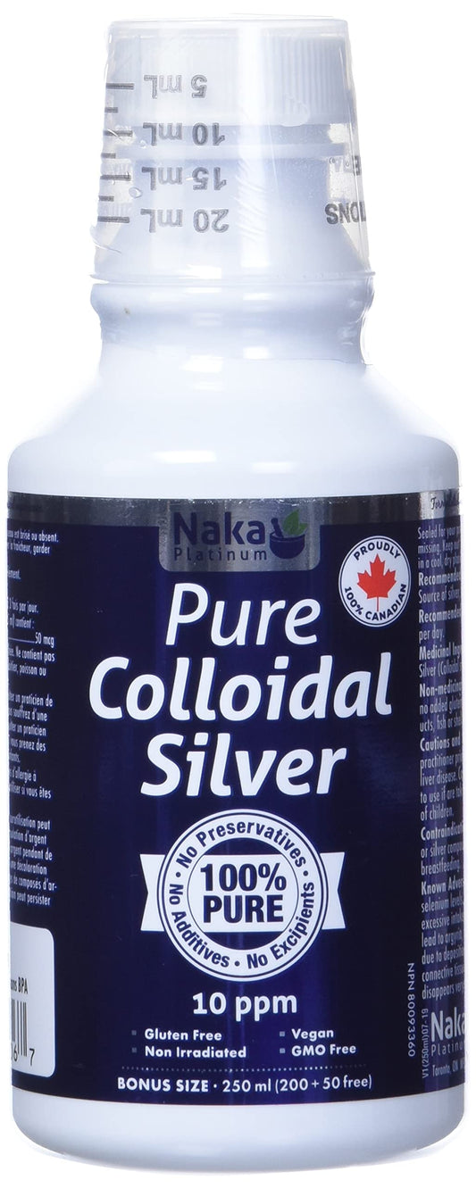 Naka P Pure Colloidal Silver 250 Ml